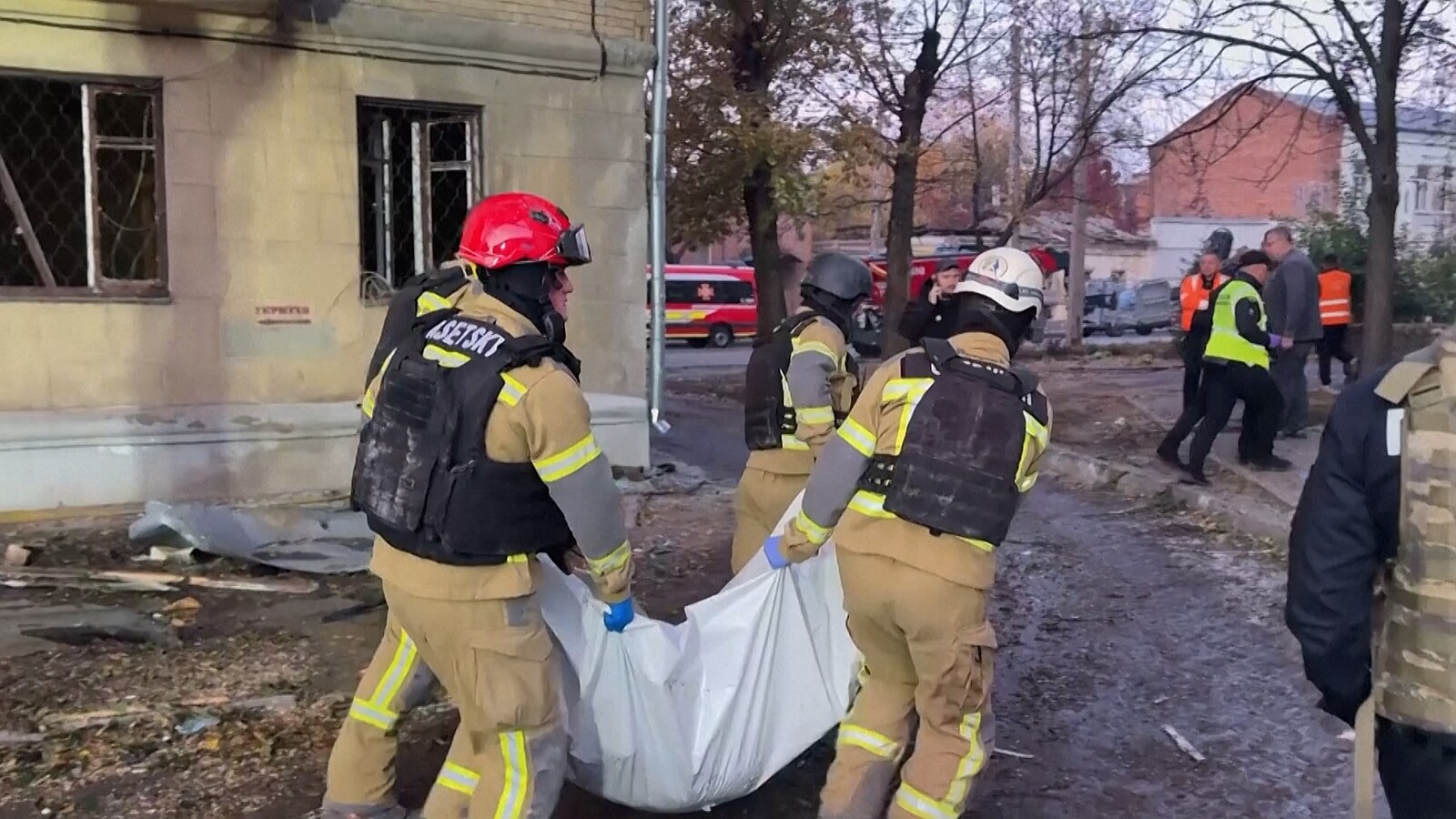 Ukrajina v noci zaútočila na ruský Stavropol, trosky dronu poškodily průmyslovou zónu