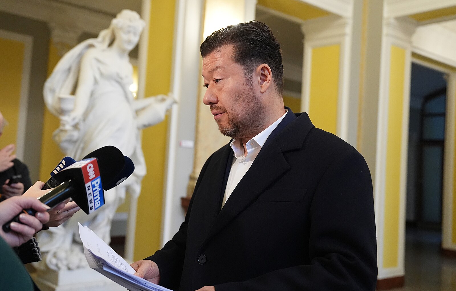 Koalice urychlí jednání o zrušení poplatků ČT a Českému rozhlasu, tvrdí šéf Sněmovny SPD Okamura