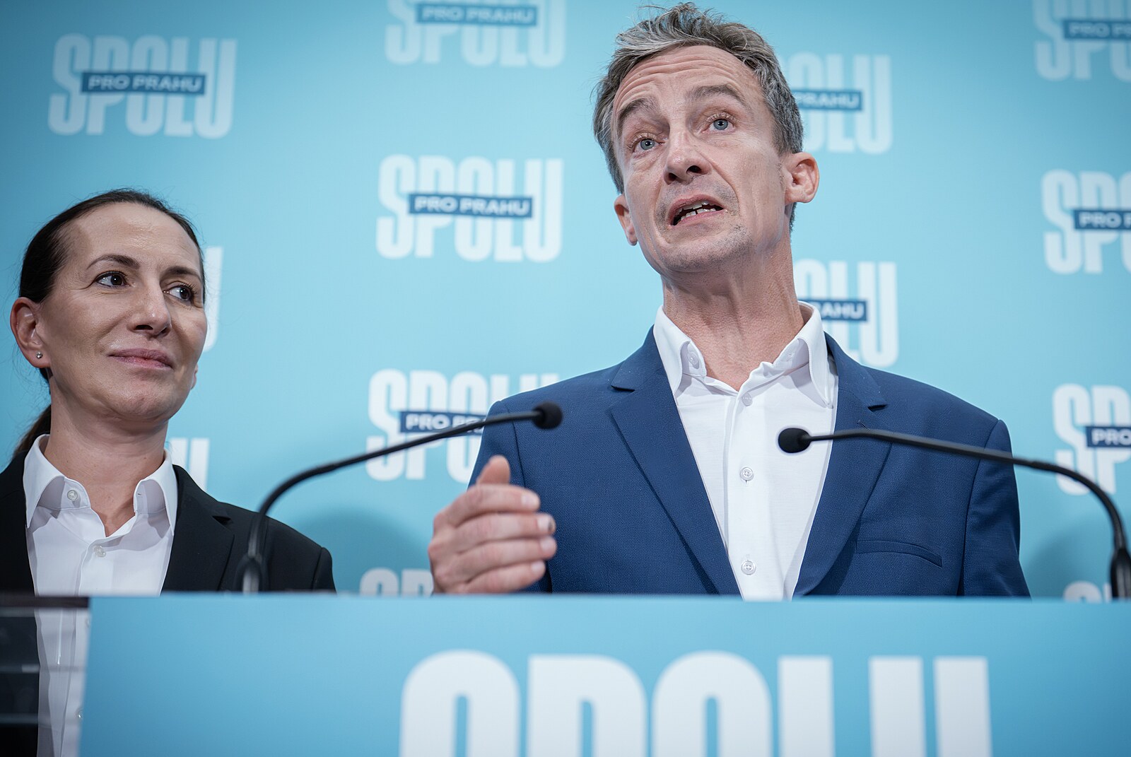 Vítěz má právo na primátora, uznal Portlík. V koalici nebude ANO, prohlásil