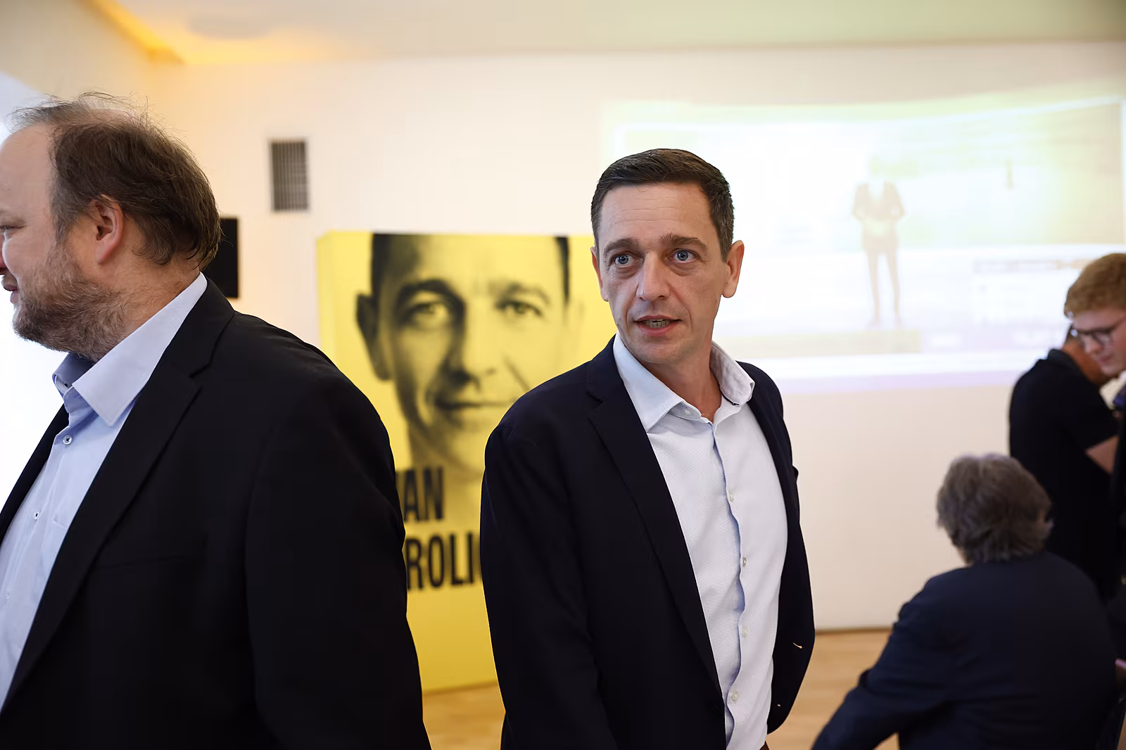 Jan Grolich p�ich�z� do volebn�ho �t�bu lidovc�.