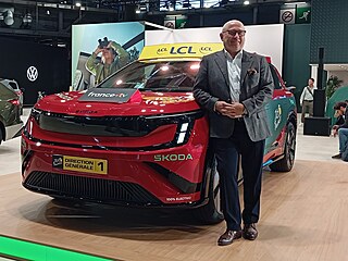 Bernhard Maier, bývalý �éf �kody Auto na autosalonu v Pa�í�i, �íjen 2026