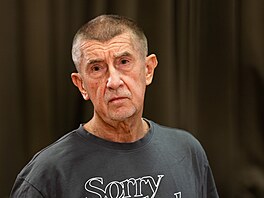 Tisková konference hnutí ANO. Na snímku hovo�í premiér Andrej Babi� (ANO). (17....