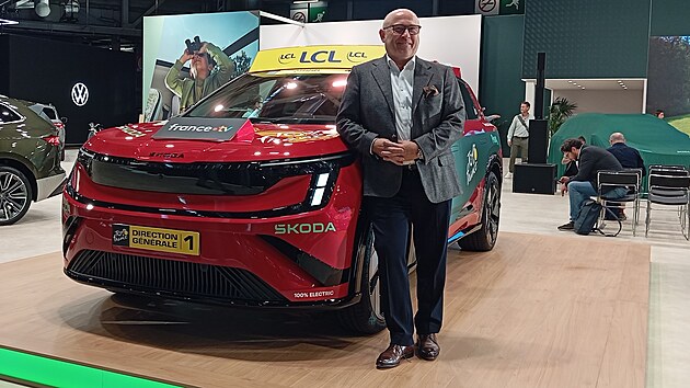 Bernhard Maier, bývalý �éf �kody Auto na autosalonu v Pa�í�i, �íjen 2026