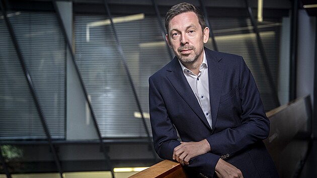 Generální �editel �EZ Distribuce Martin Zmelík. (9. �íjna 2026)
