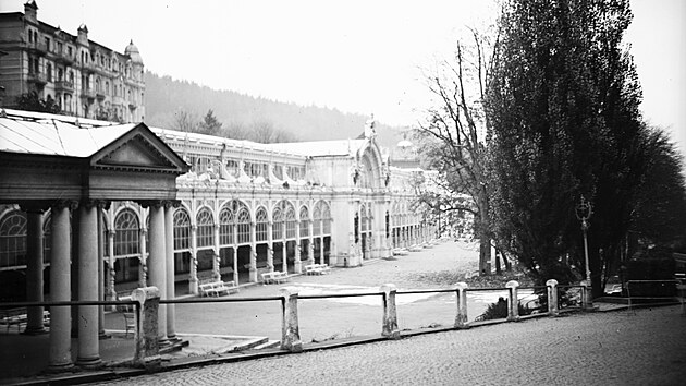 Mariánské Lázně v retro fotografiích. Podívejte se, jak vypadaly slavné lázně v roce 1948