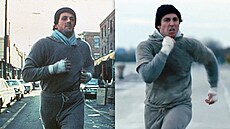 Sylvester Stallone z filmu Rocky a Anthony Ippolito z filmu Já, Rocky.