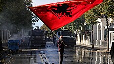 Studentské protesty v Albánii pokra�ovaly pátým dnem. P�i sobotních...