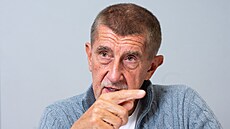Premiér a �éf hnutí ANO Andrej Babi� (11. �íjna 2026)