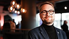 Volební �táb TOP 09. P�edseda Mat�j Ond�ej Havel. (10. �íjna 2026)