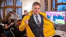 Lídr �ivé Lípy Jakub Mencl ve své typické �luté bund�.