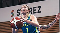 Petra Malíková nají�dí do ko�e KP Brno.