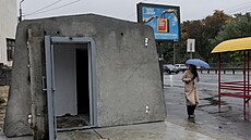 V Kyjev� za�ali na zastávkách ve�ejné dopravy instalovat mobilní protiletecké...