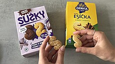 V redakci jsme srovnali su�enky se sko�icí a kakaem. Krom� Opavia Esí�ek jsme...