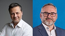 O jeden jediný hlas porazil na ��ársku dosavadní senátor Josef Klement (vlevo)...