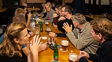 V hradecké hospod� U Rudolfa se potkali vít�zové voleb z primátor�ina HDK s...