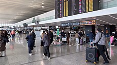 Terminál 3 �ímského leti�t� Fiumicino na snímku z 10. b�ezna 2026