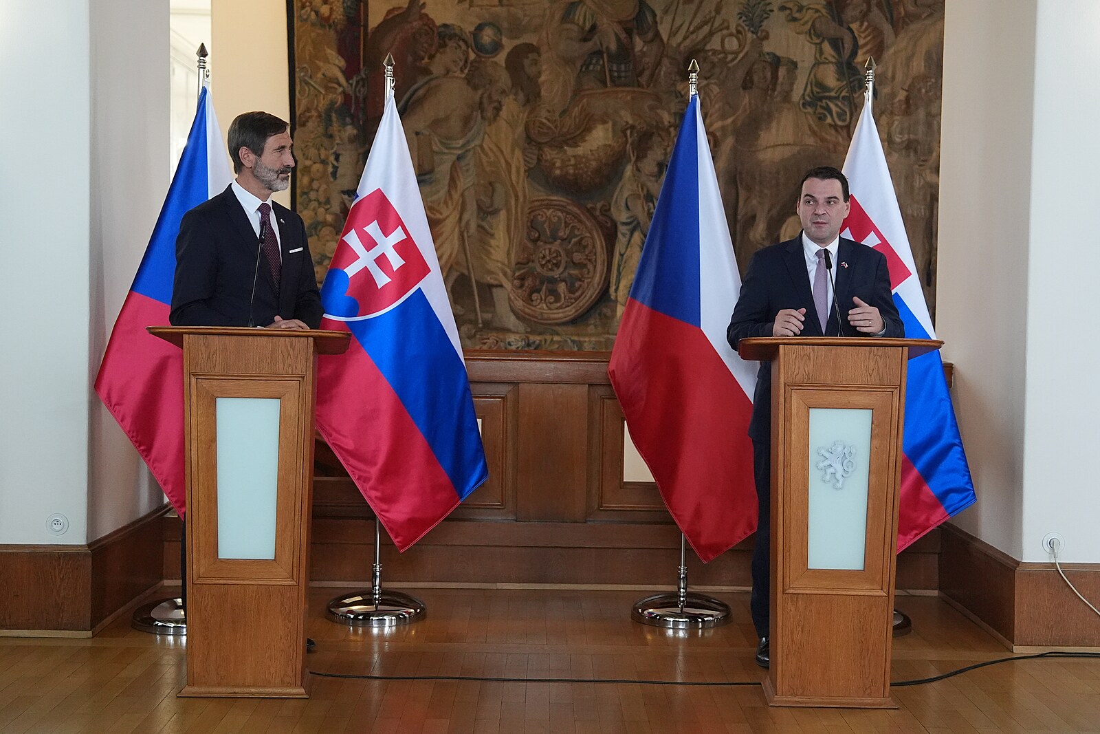 Macinka přijal slovenského ministra zahraničí. V4 se rozjela, pochvaloval si