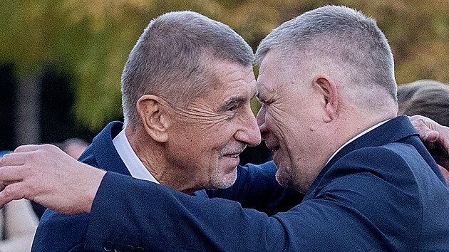 Babiš v Praze přijal Fica. Češi a Slováci jsou jako rodina, řekl | Česko