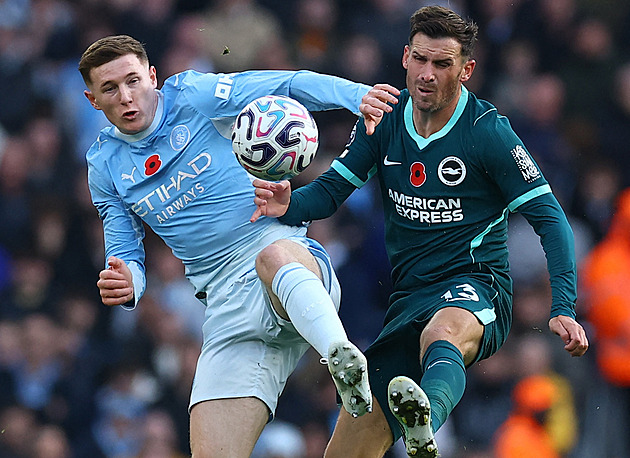 ONLINE: City prohrává s Brightonem, Chelsea porazila oslabené United