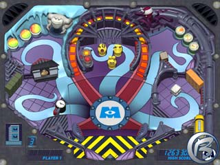 Monsters Inc. Pinball Panic - zatek hry