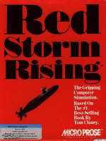 Krabice hry Red Storm Rising