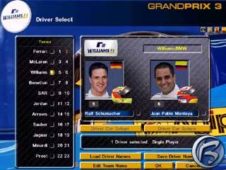 Grand Prix 3 sezna 2001