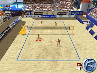 Power Spike Pro Beach Volleyball