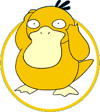 Charakter z Pokémonu - Psyduck