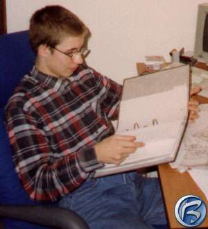 Jarek Kol v 18ti letech (rok 1995)