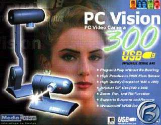 PC Vision 300 USB reklamní leták