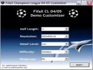 UEFA CL 2004/2005 Demo Customizer