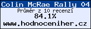 Hodnocen hry Colin McRae Rally 04