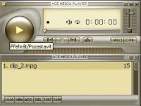 Ace Media Player - vt obrzek z programu