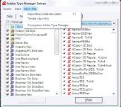 Adobe Type Manager Deluxe - vt obrzek z programu