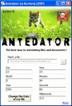 AnteDator - vt obrzek z programu