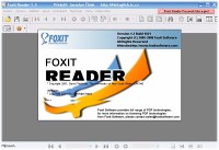 Foxit PDF Reader - vt obrzek z programu