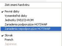 Hotswap - vt obrzek z programu