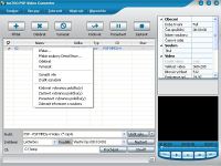 ImTOO PSP Video Converter - vt obrzek z programu