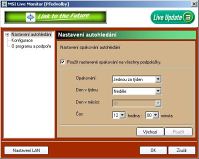 MSI Live Monitor - vt obrzek z programu