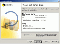 Norton Ghost 2003 - vt obrzek z programu