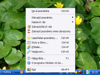 Stickies - vt obrzek z programu