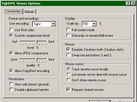 TightVNC - vt obrzek z programu