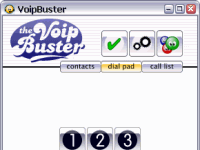 VoipBuster - vt obrzek z programu