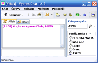 Vypress Chat - vt obrzek z programu