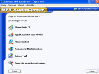 Ashampoo MP3 AudioCenter - vt obrzek z programu