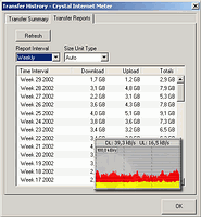 Crystal Internet Meter 2.0 - vt obrzek z programu