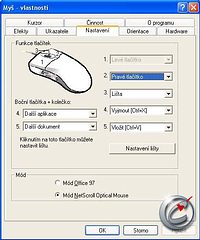 Genius NetScroll Optical Mouse - vt obrzek z programu