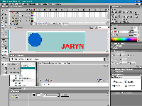 Macromedia Flash MX - vt obrzek z programu