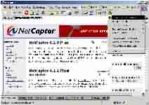 NetCaptor - vt obrzek z programu
