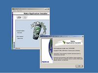 Nokia Application Installer - vt obrzek z programu